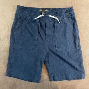 Silver Jeans Boys Pull On Cotton Knit Navy Blue Shorts Size 7  (SKU:157B)